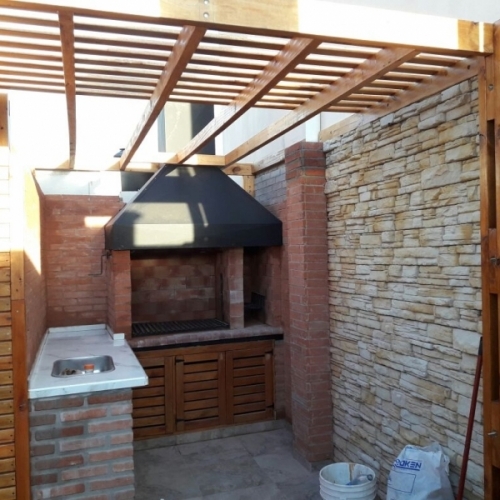 Obra: Terraza con Parrilla en Almagro - Buenos Aires